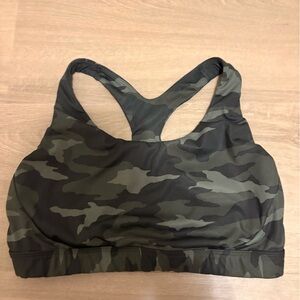 Athleta Camo Sports Bra